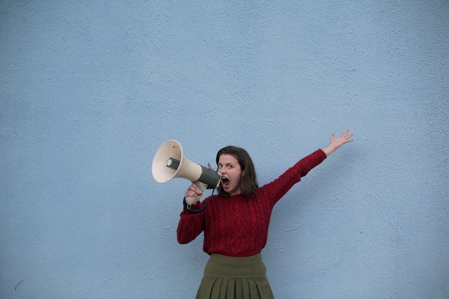 megaphone announcement